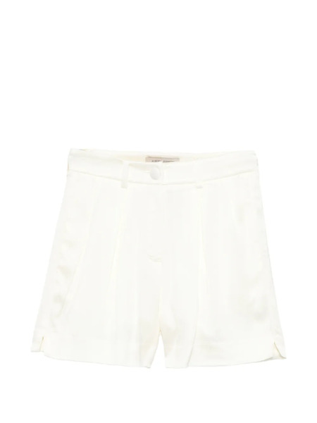  Alberta Ferretti Kids Pleated Shorts - Yellow 