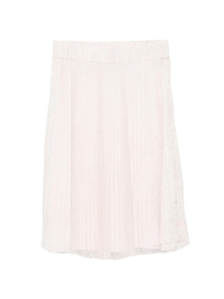  Alberta Ferretti Kids Pleated Skirt - Pink 