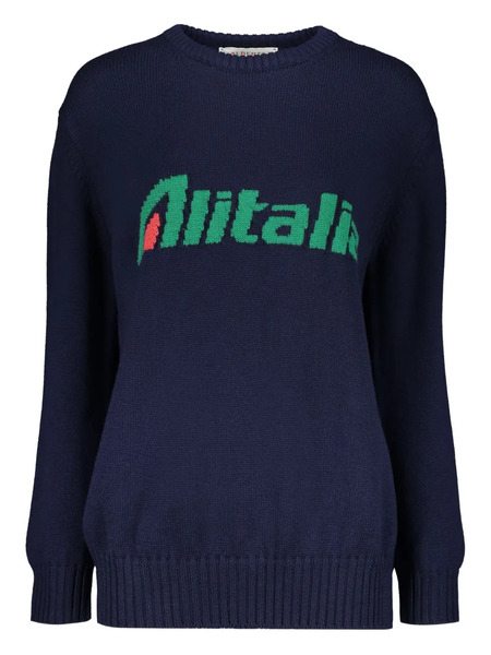  Alberta Ferretti Knitted Jumper - Blue 