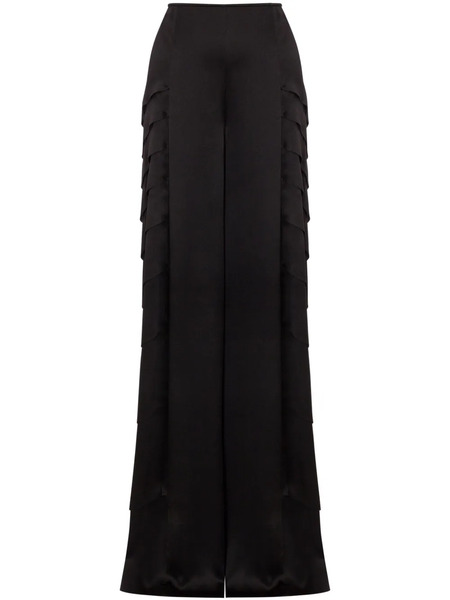 Alberta Ferretti Layered-panel Trousers - Black 
