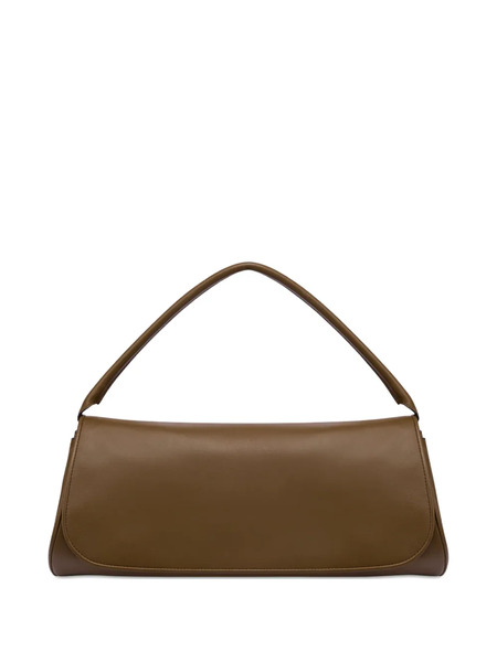  Alberta Ferretti Leather Shoulder Bag - Brown 