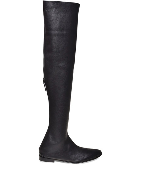  Alberta Ferretti Over-the-knee Flat Boots - Black 