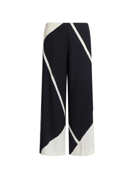  Alberta Ferretti Panelled Trousers - Black 