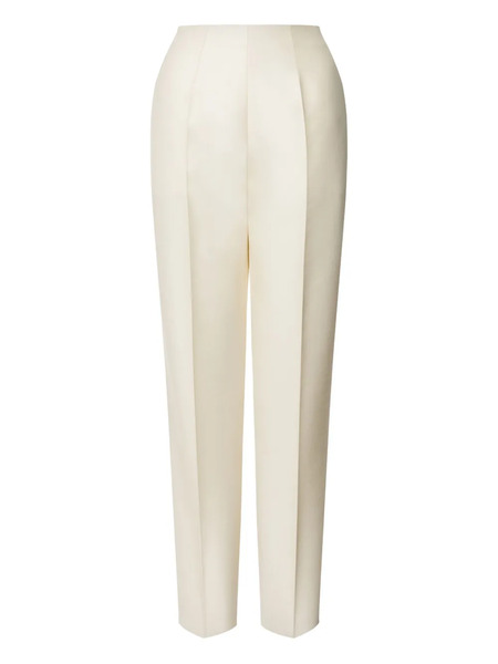  Alberta Ferretti Pressed-crease Tailored Trousers - Neutrals 