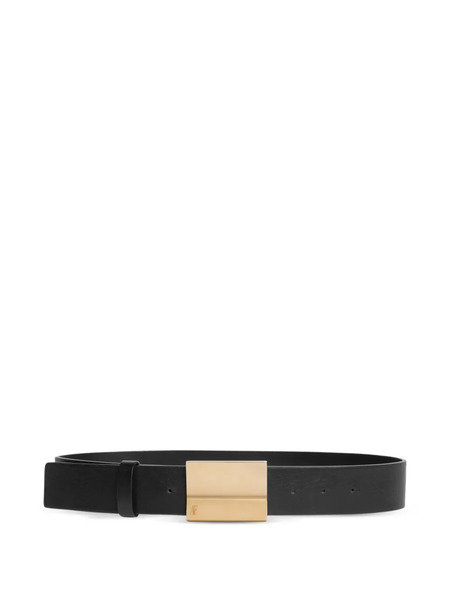  Alberta Ferretti Square Buckle Belt - Black 