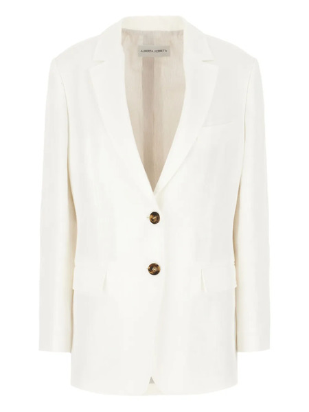 Alberta Ferretti Two-button Blazer - White 