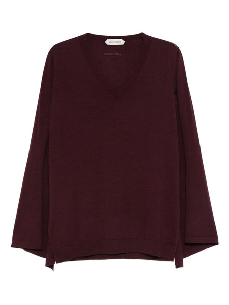  Alberta Ferretti V-neck Sweater - Purple 