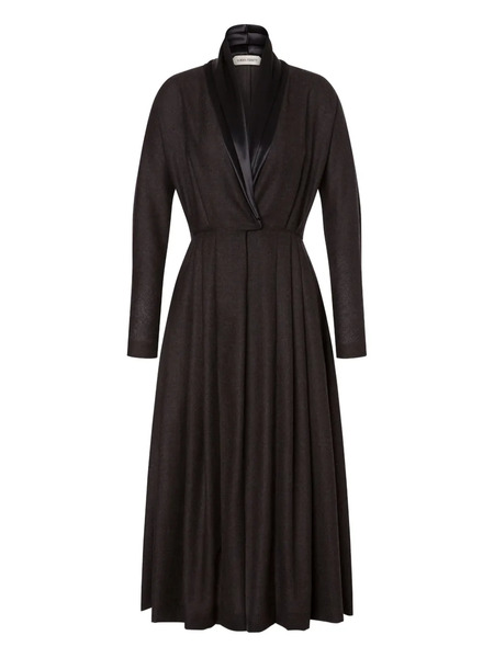  Alberta Ferretti Virgin-wool Dress - Grey 