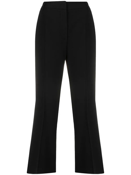  Alberto Biani Cropped Bootcut Trousers - Black 