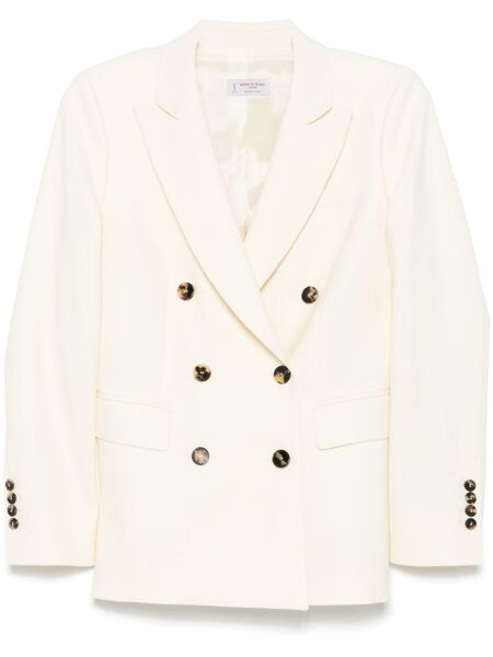  Alberto Biani Double-breasted Blazer - White 