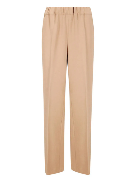  Alberto Biani Elastic-waist Straight Trousers - Neutrals 
