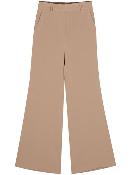  Alberto Biani Flared Tailored Trousers - Neutrals 