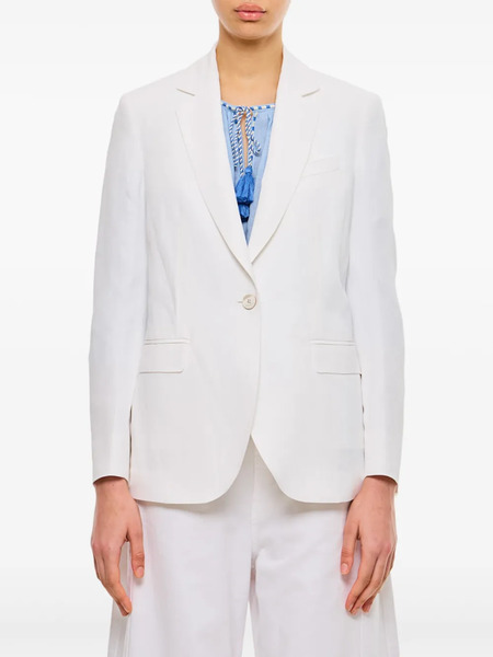  Alberto Biani Single-breasted Blazer - White 