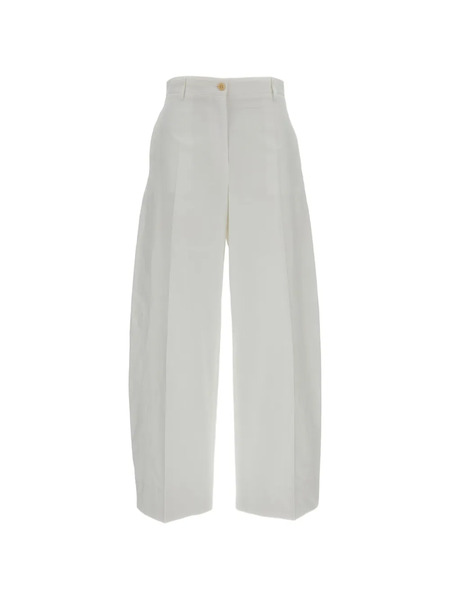  Alberto Biani Wide-leg Trousers - White 