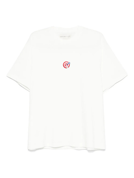  Alberto Bresci Embroidered T-shirt - White 