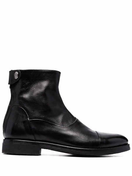  Alberto Fasciani Camil Leather Boots - Black 