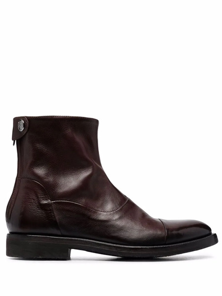  Alberto Fasciani Camil Leather Boots - Brown 