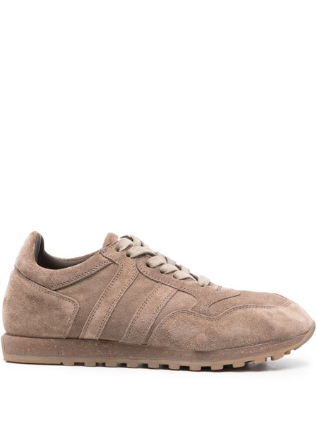  Alberto Fasciani Low-top Leather Sneakers - Neutrals 