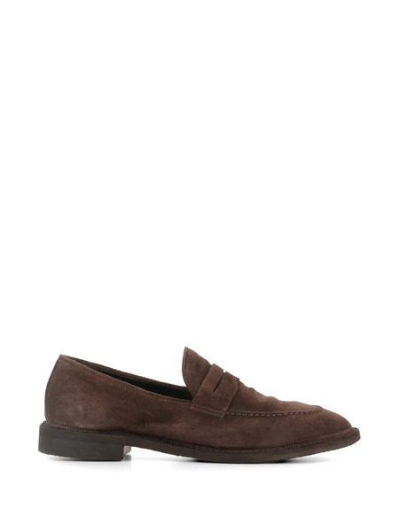  Alberto Fasciani Suede Loafers - Brown 