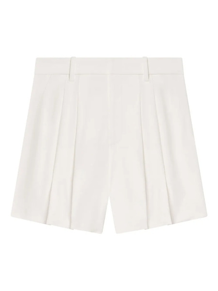  A.l.c. Charles Pleated Tailored Shorts - White 