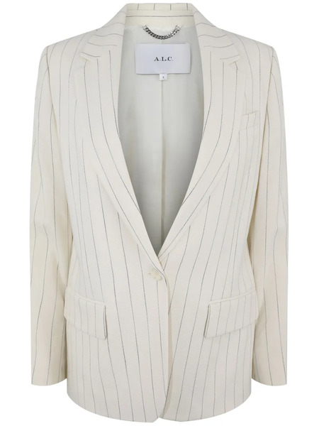  A.l.c. Mavis Iii Pinstripe Jacket - Neutrals 
