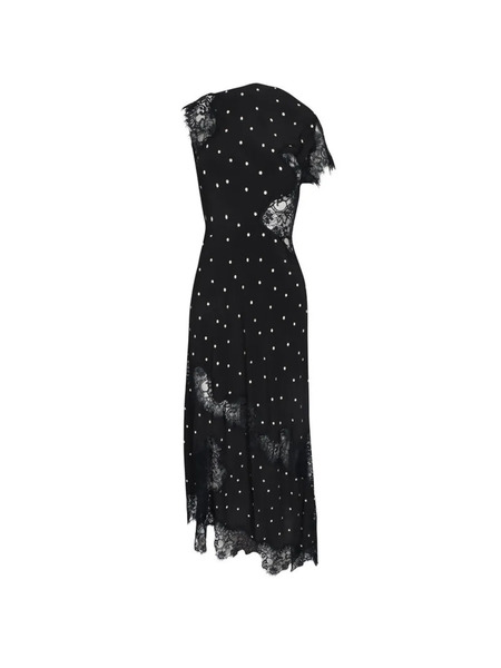 A.l.c. Polka Dot Lace Dress - Black 