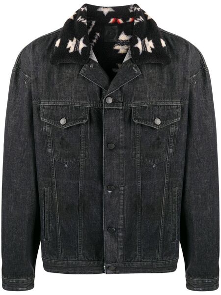  Alchemist Denim Jacket - Black 