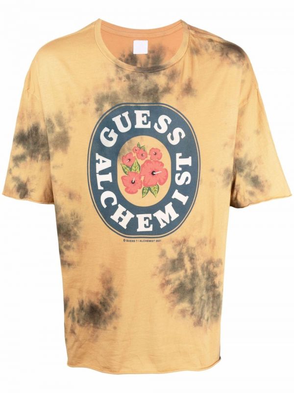 Alchemist Tie-dye Logo T-shirt - Neutrals 