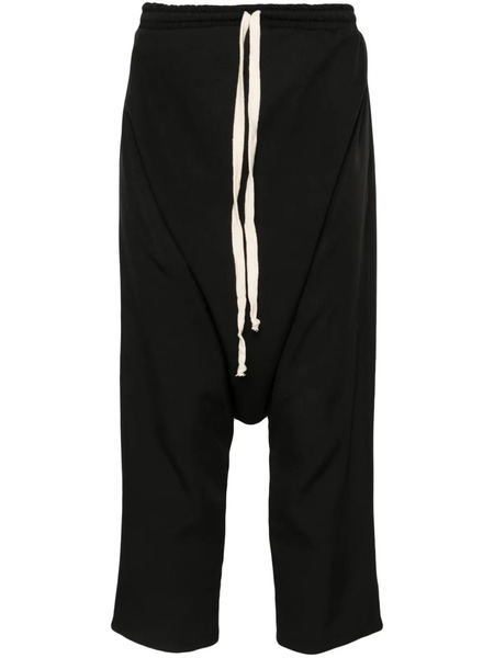  Alchemy Drawstring Drop-crotch Trousers - Black 