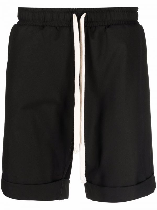  Alchemy Drawstring-waist Shorts - Black 