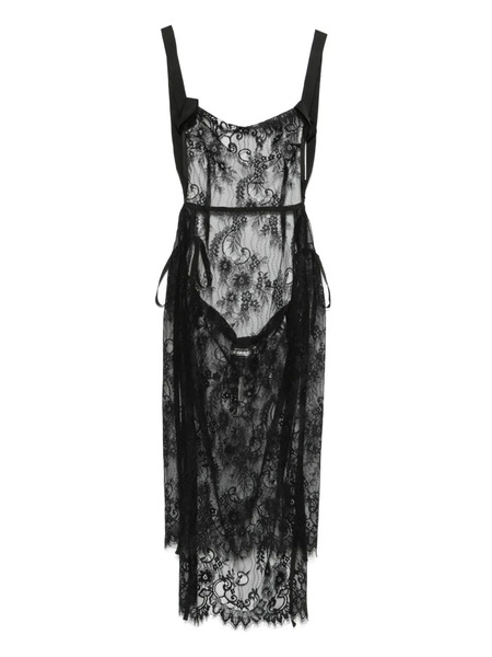  Alchemy Lace Midi Dress - Black 