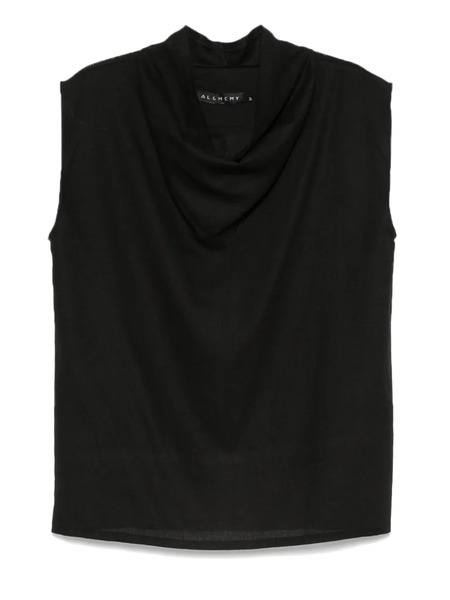  Alchemy Linen-blend Shorts - Black 