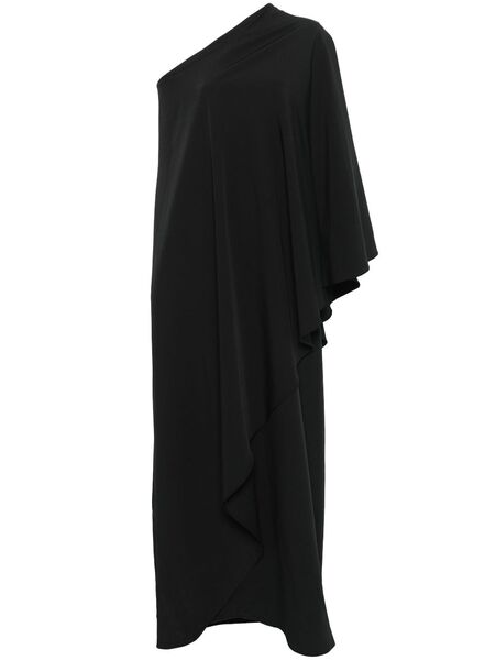  Alchemy X Lia Aram Asymmetric Maxi Dress - Black 