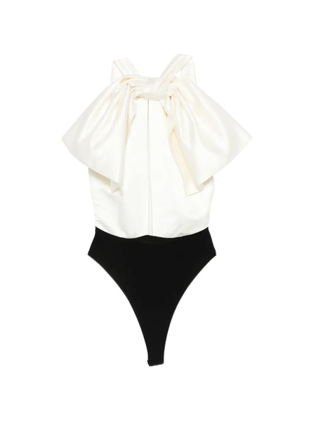  Alchemy X Lia Aram Bow-detail Bodysuit - White 