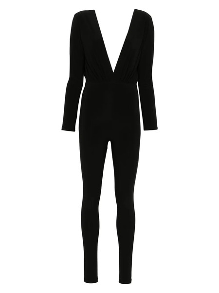  Alchemy X Lia Aram Draped Jumpsuit - Black 