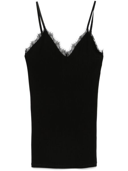  Alchemy X Lia Aram Floral-lace Mini Dress - Black 