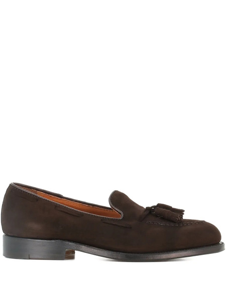  Alden Tassel Suede Loafers - Brown 