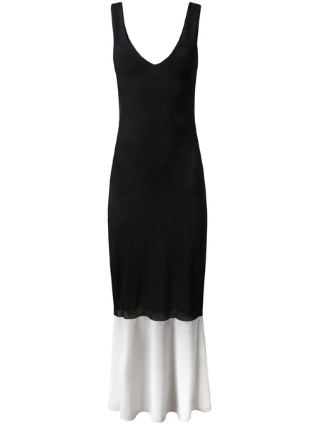  Alejandra Alonso Rojas Ruffled-trim Dress - Black 
