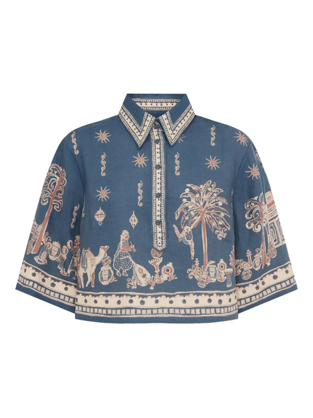  Alemais Acacia Top - Blue 