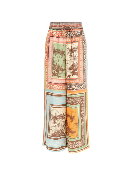  Alemais Alberta Palazzo Pants - Brown 