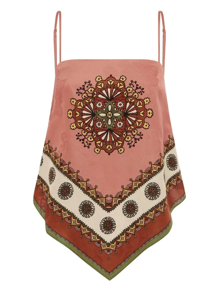  Alemais Contina Scarf Top - Pink 