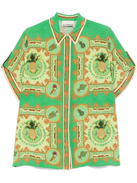  Alemais La Musica Shirt - Green 