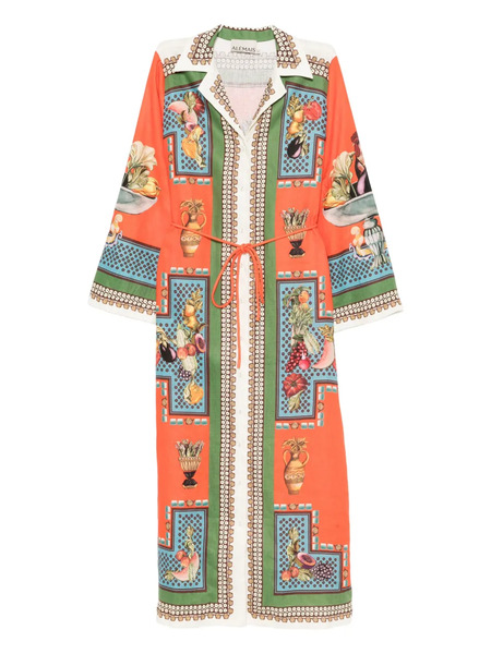  Alemais Rocco Shirt-dress - Orange 