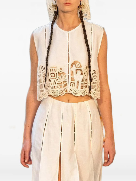  Alemais Rosemary Top - White 