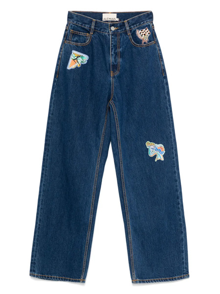  Alemais Straight-leg Jeans - Blue 