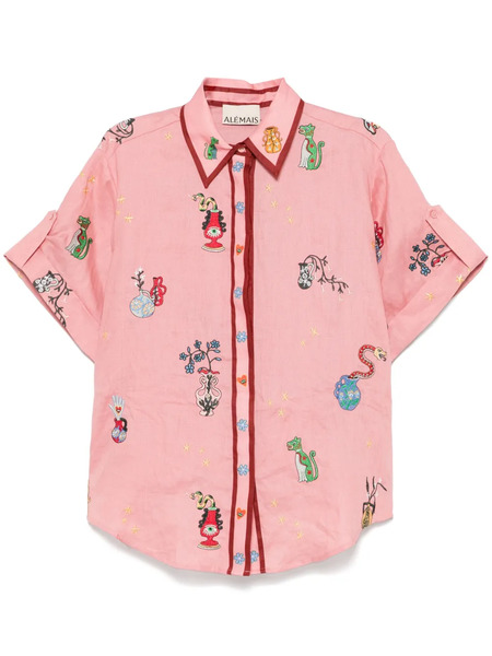 Alemais Timmy Shirt - Pink 