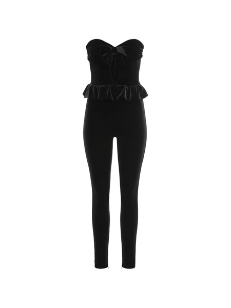  Alessandra Rich Black Jumpsuit 
