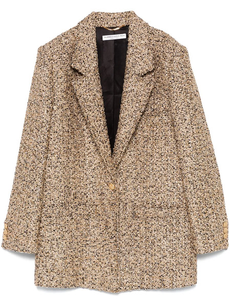  Alessandra Rich Lurex Tweed Blazer - Black 