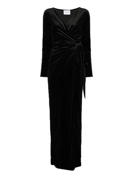  Alessandro Legora Velvet Maxi Dress - Black 