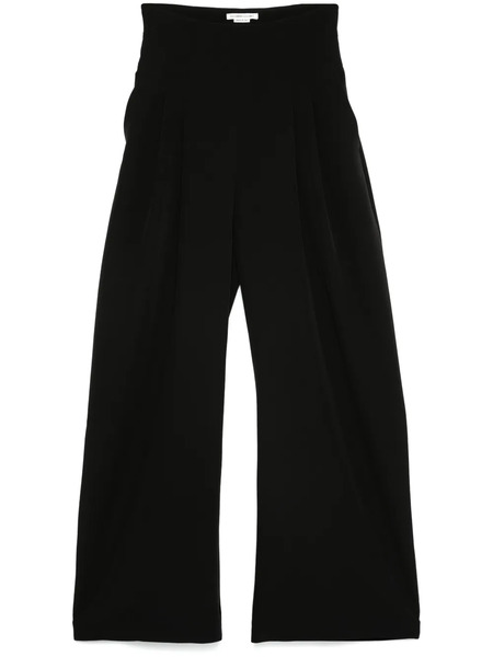  Alessandro Vigilante Pleat-detail Trousers - Black 